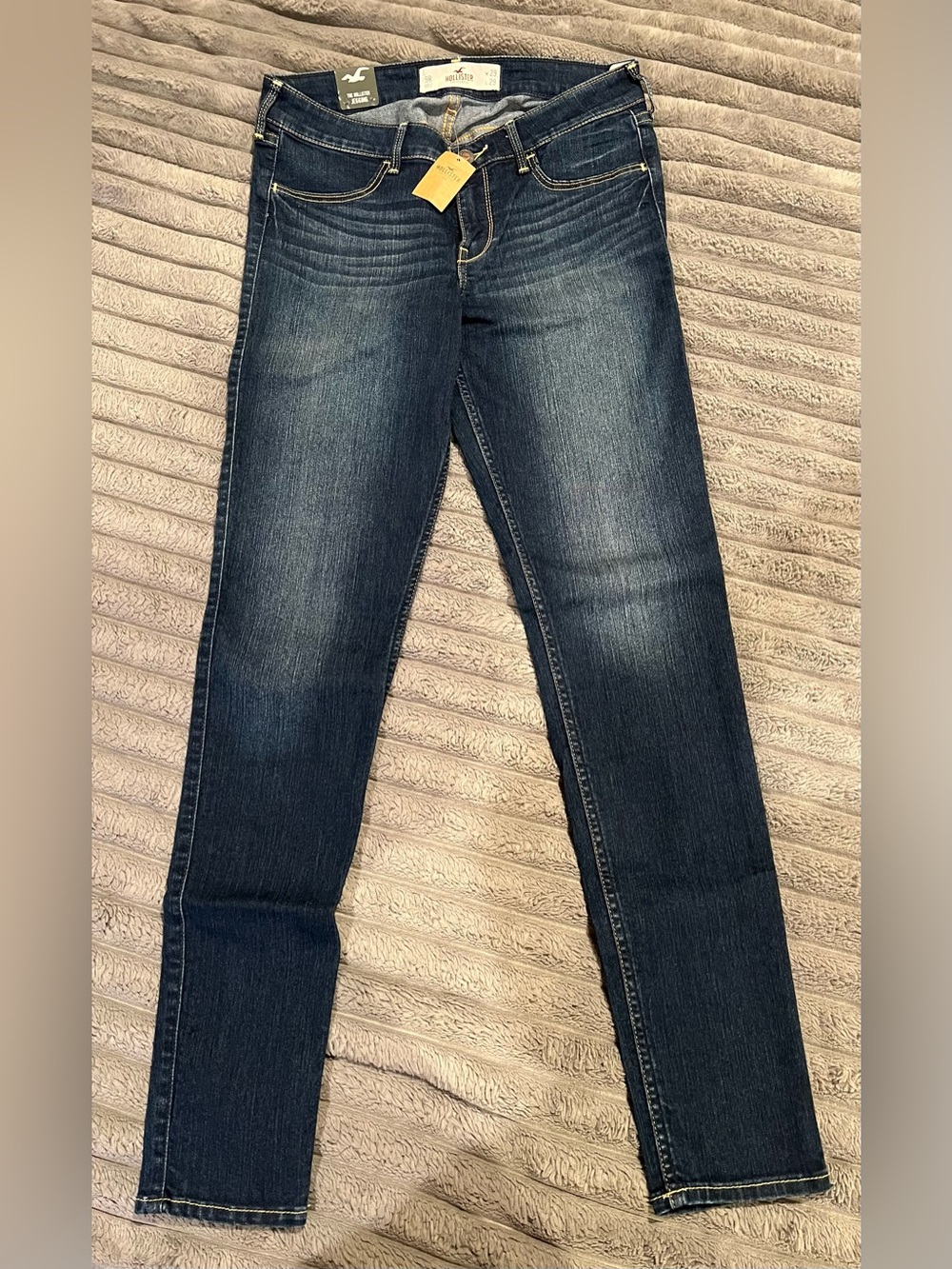 HOLLISTER JEGGING STRETCH 9 REGULAR 9R 29x29 NEW WITH TAGS JEANS WOMEN DARK